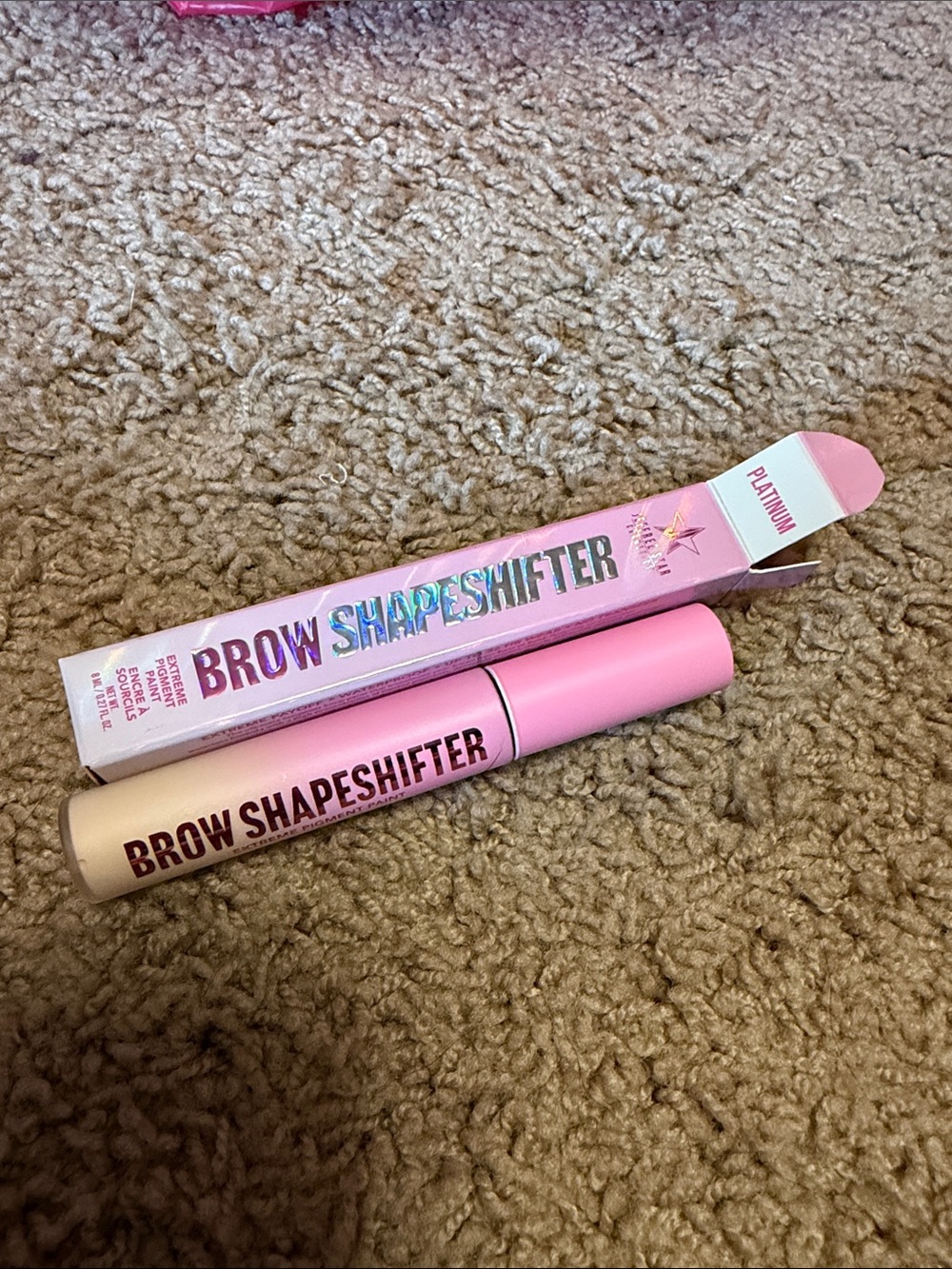 Jeffree Star Brow Shapeshifter Brow Gel — Platinum